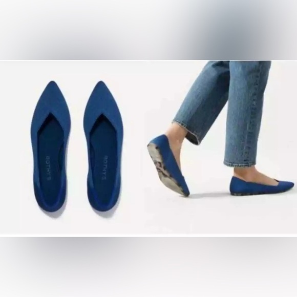 Ocean Blue Rothy's Size 8 - Picture 9 of 9